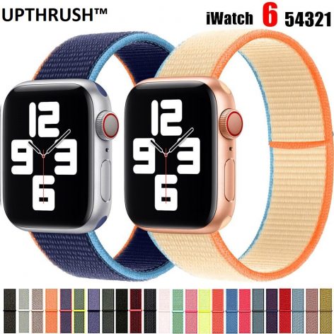 UPTHRUSH™ Apple Watch Band Sport loop Nylon Strap Band For Apple Watch iWatch